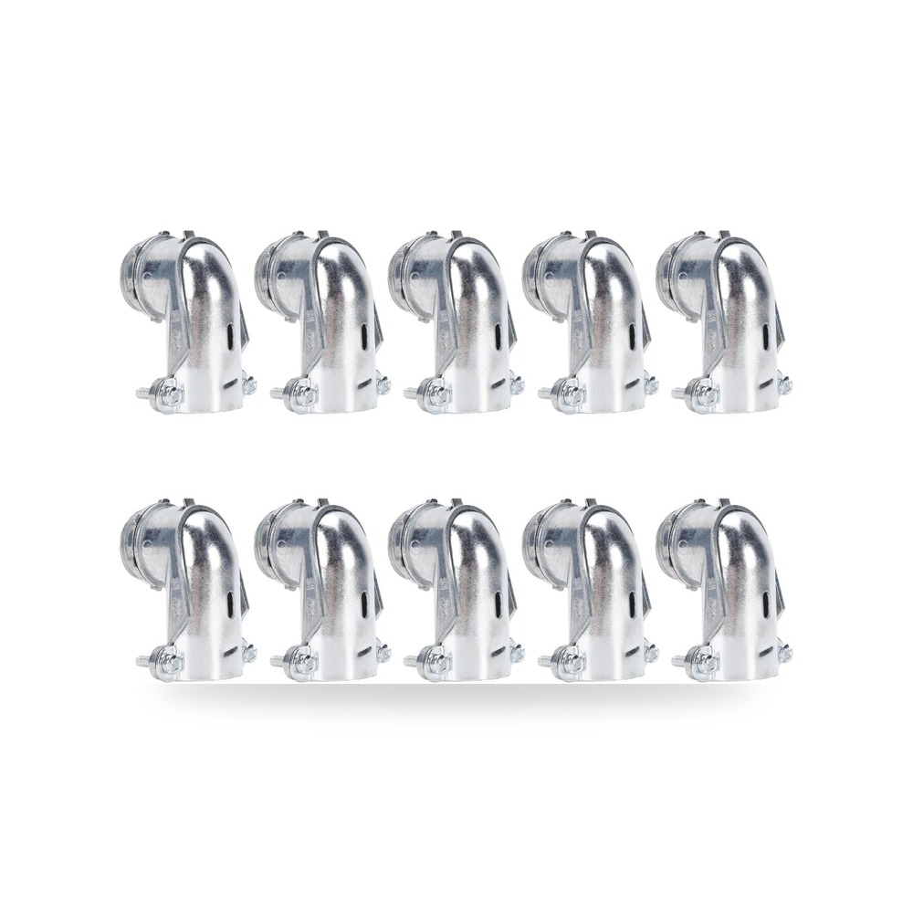 تركيبات القناة معدن طقم 10 قطع 10pcs موديل Tool-Free