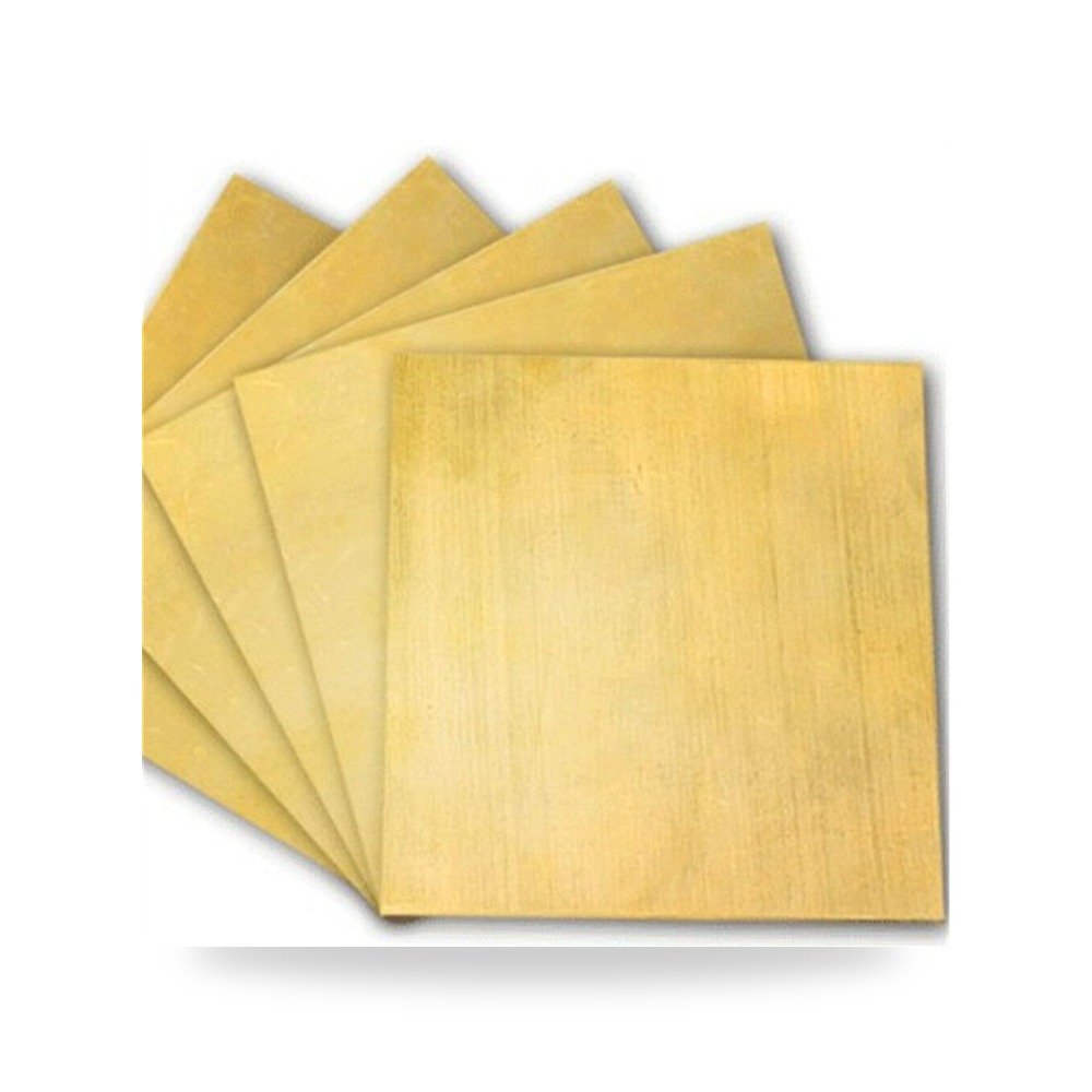 صفيحة نحاسية 100 × 200 × 0.8 - 1.5 - 2 - 3 مم، صفيحة نحاسية