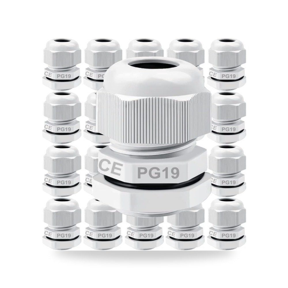 تركيبات القناة أبيض طقم 21 قطع 21pcs موديل PG19