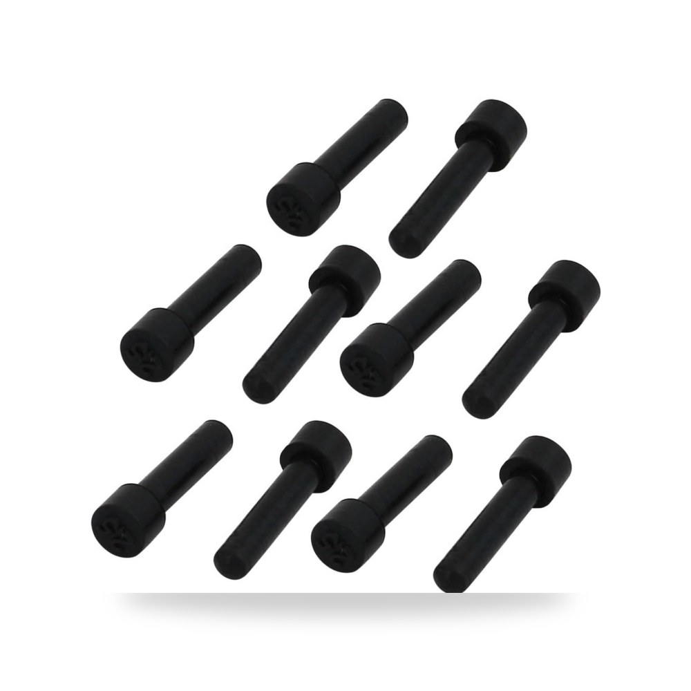 سدادة ثقب من المطاط EPDM بقطر 2.4 مم من رويلوجود، 10 قطع