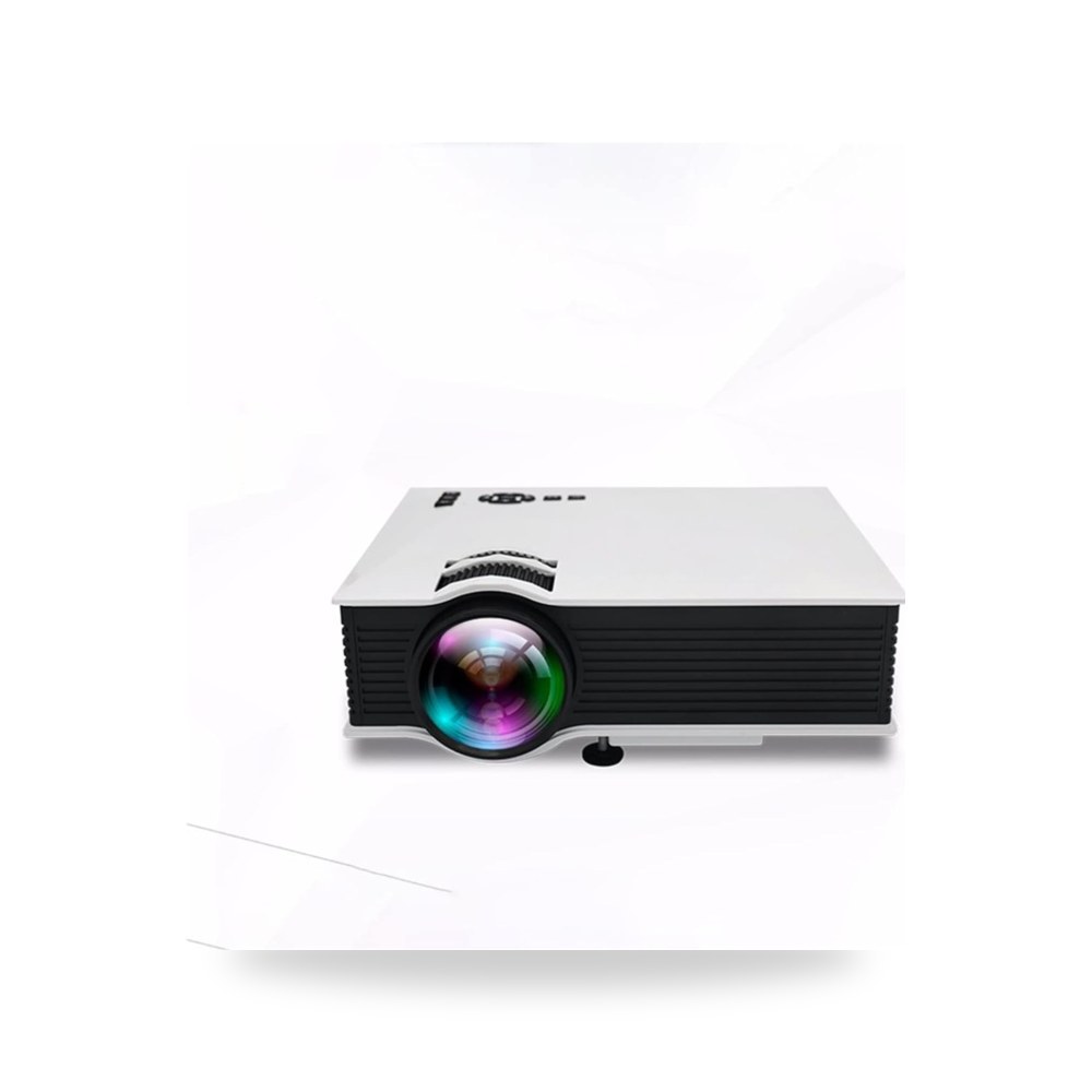 جهاز عرض صغير UC68 LED واي فاي 1080P HD يدعم HDMI متوافق مع للمنزل للجوال من جي ام