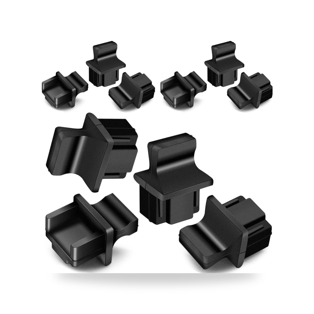 اغطية حماية من الغبار RJ45، واقيات منافذ شبكة LAN ايثرنت