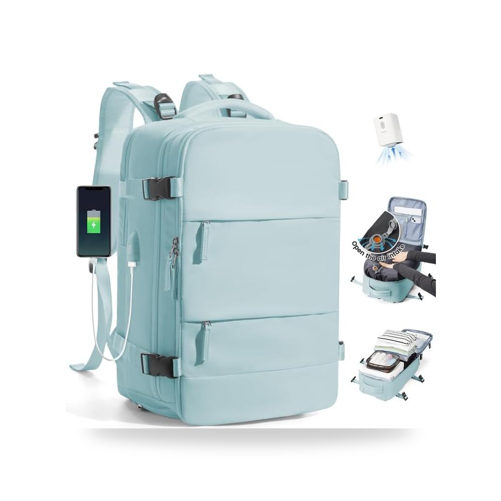 حقيبة ظهر للسفر 40x30x20 موديل Carry ons طراز موديل Carry-ons