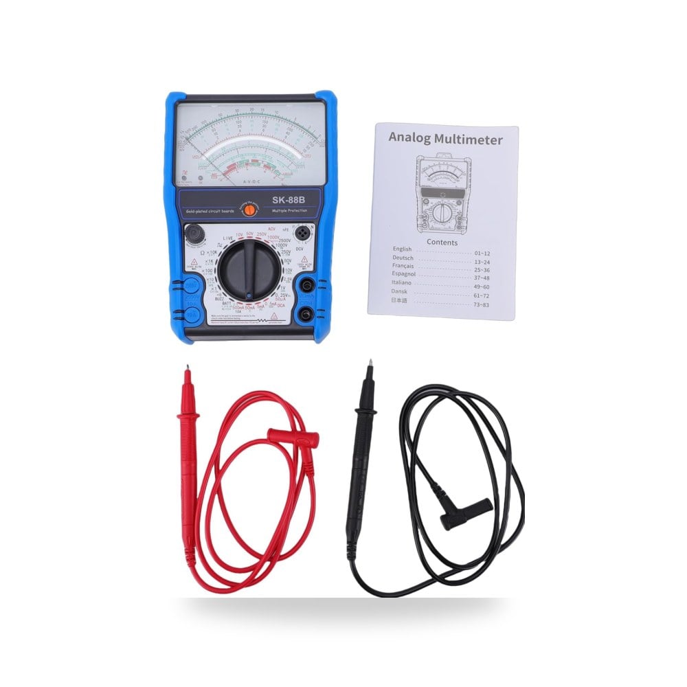 مقياس متعدد انالوج عالي الحساسية من تيكاتارير مع حافظة موديل SK-88B