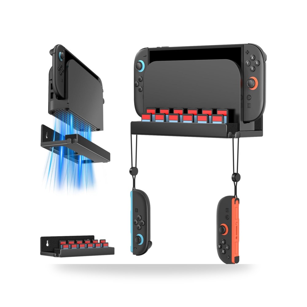 حاملات ودعامات وأقواس الرفوف الجدارية معدن موديل Joy-Con