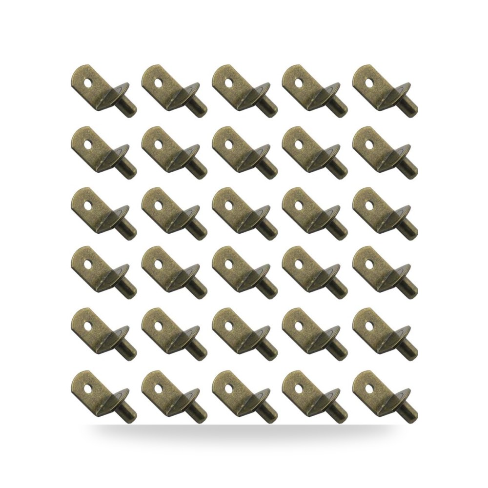 5 مم على شكل قوس دبابيس رف خزانة مع ثقب 4 مم رف دعم
