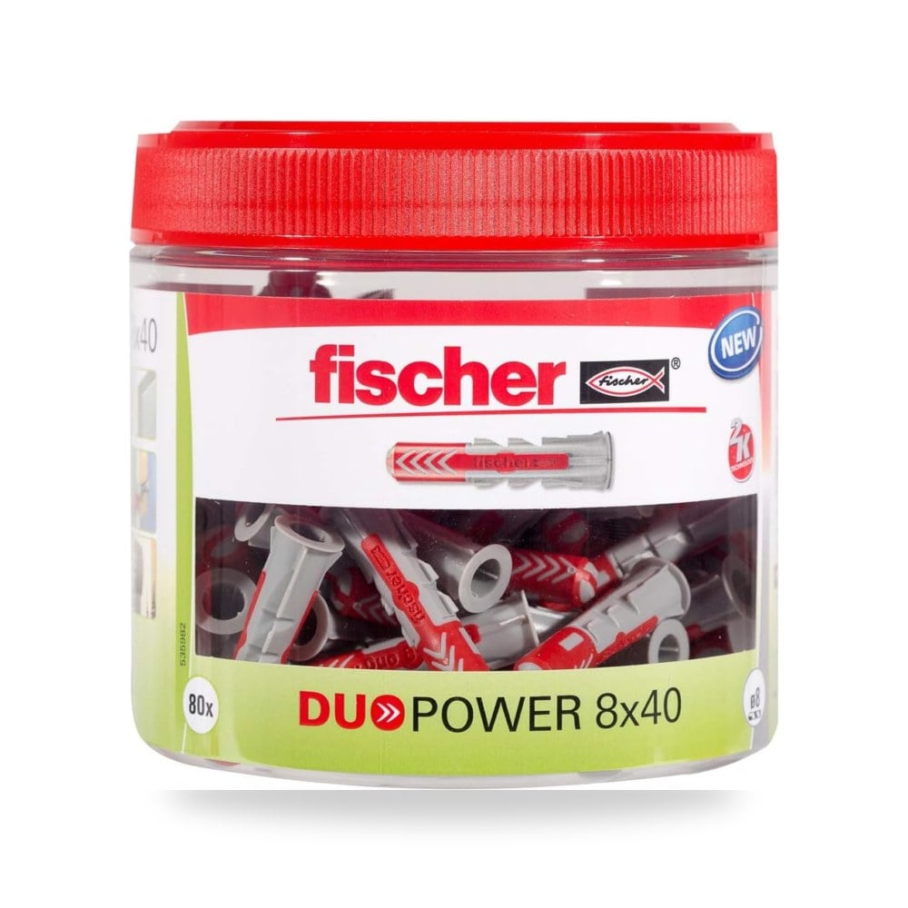 فيشر DuoPower 8 x 40 جولة القصدير