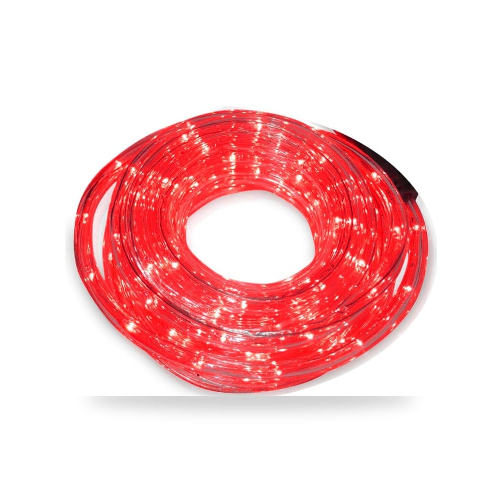أنبوب LED مرن 48 م IP44 أحمر