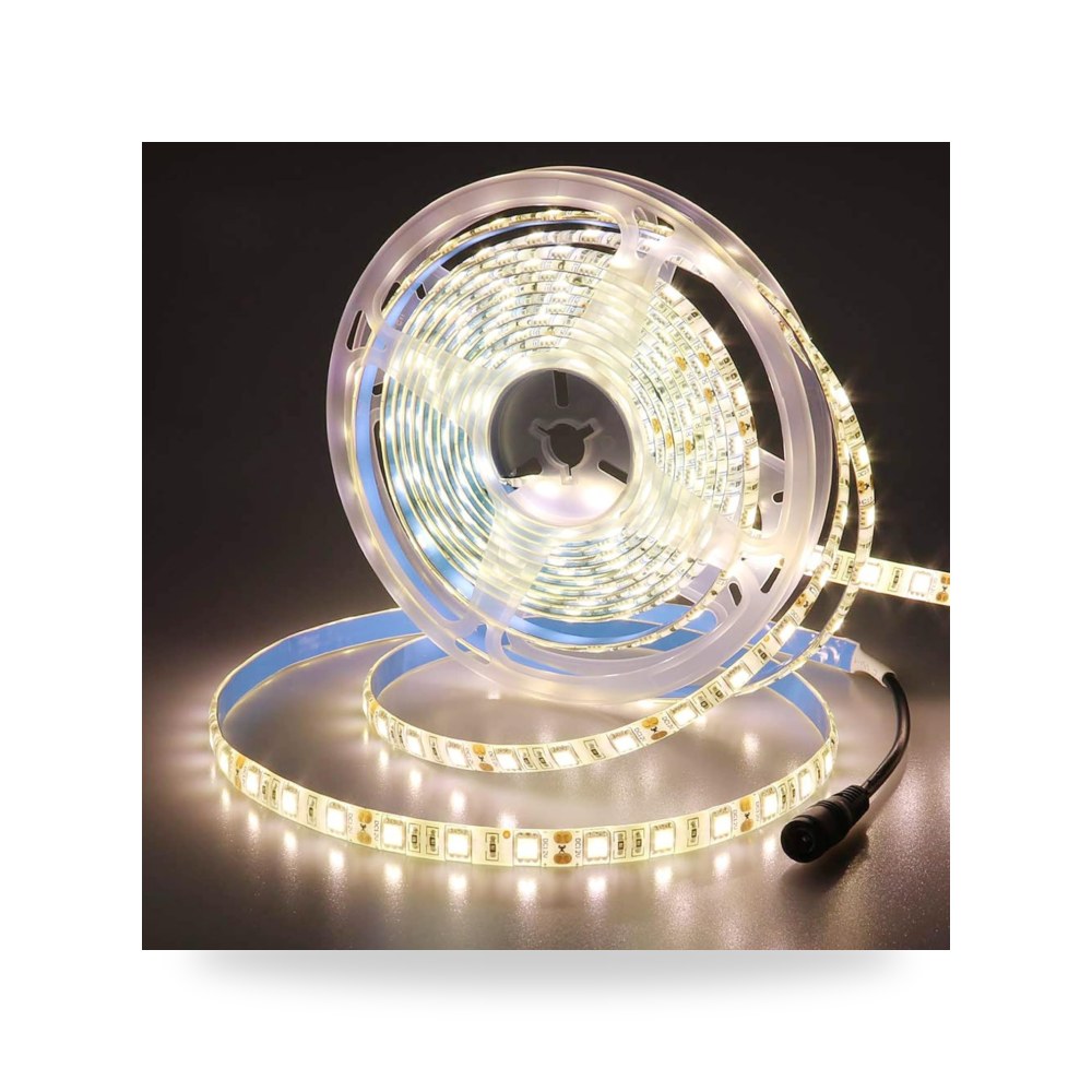 جويلت شريط اضاءة LED ابيض دافئ 12 فولت 3000-3500 كلفن 16.4