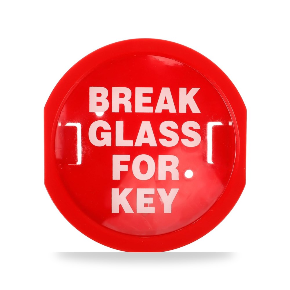 صندوق ونقطة طوارئ زجاجية قابلة للكسر لحفظ المفاتيح والإنذار (Break Glass)