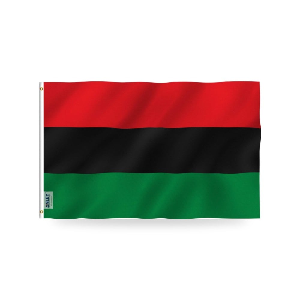 انلي علم امريكا افرو مقاس 3×5 قدم من فلاي بريز - الوان