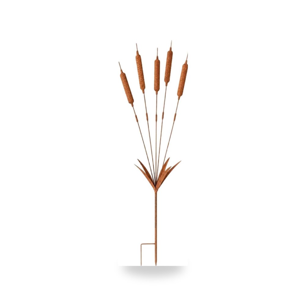 الحديد Cattail الرياح الدقات النحاس الفن الرياح الدقات ساحة
