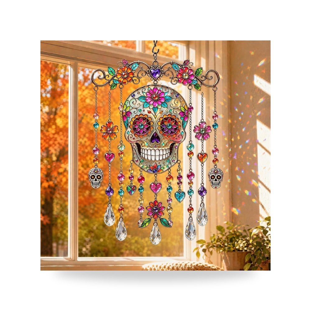 الكهلالين تحيط عنوانك الرؤيـه Suncatcher قِطع مخيـف