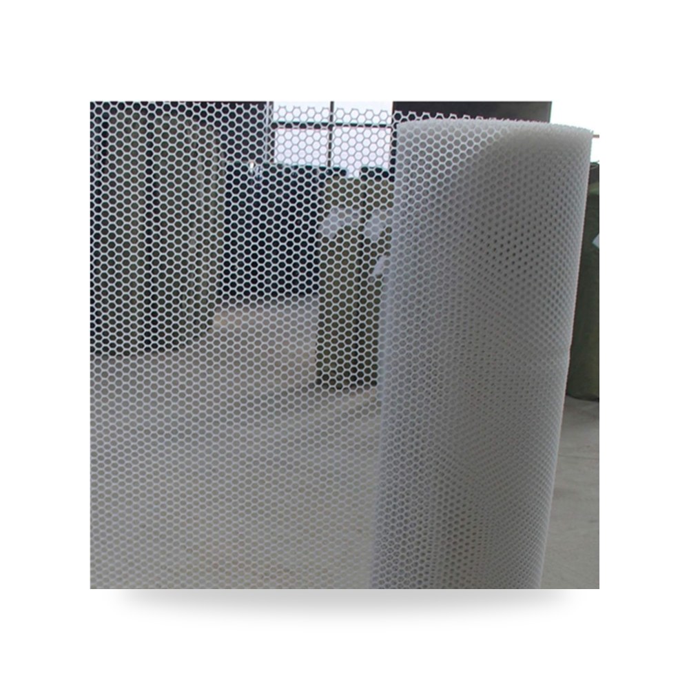 Balcony Protective Netting Cargo Cover Net, White البلاستيك