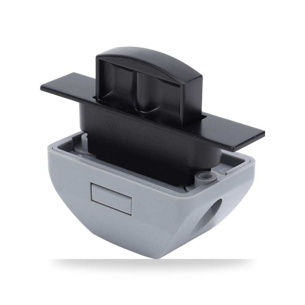 RV Push Cabinet Latch Stylish Keyless Cabinet Lock for Camper Caravan, ABS Zinc Alloy