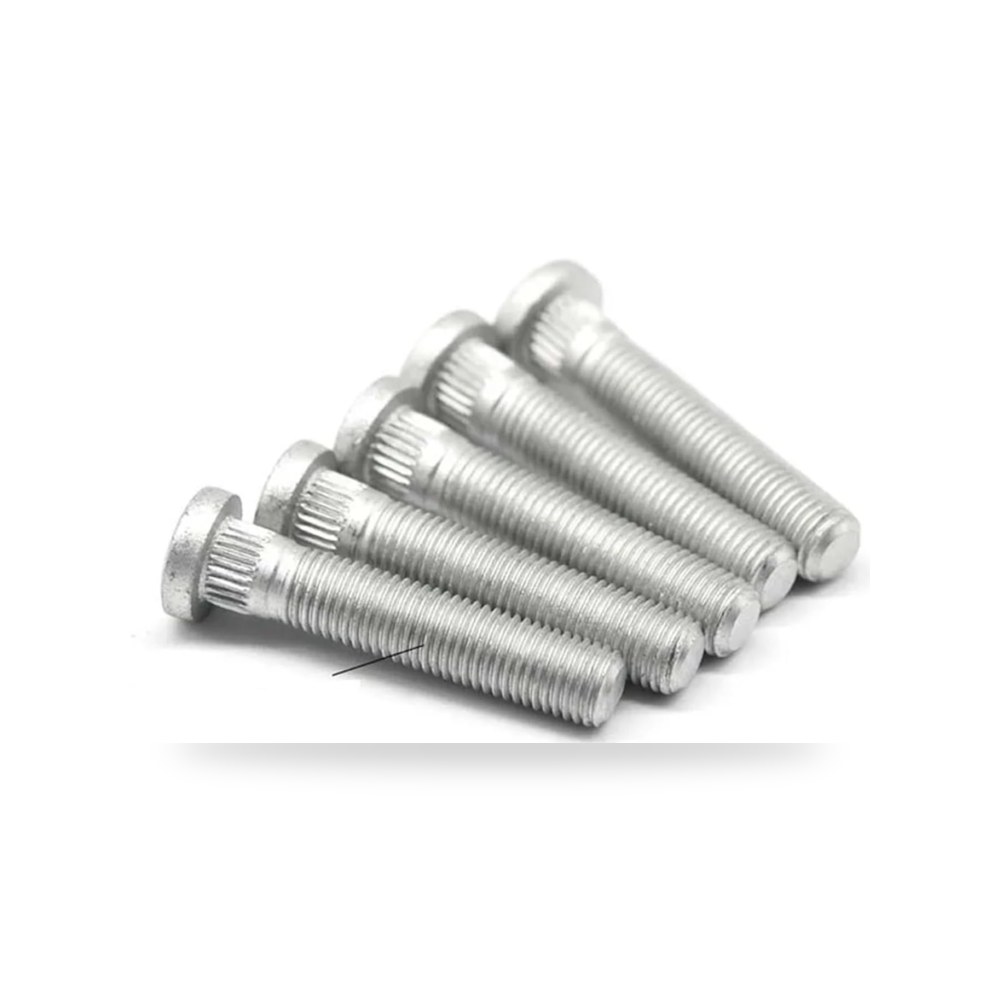 طقم مسامير وصواميل تثبيت جنوط وعجلات السيارات 5 pcs