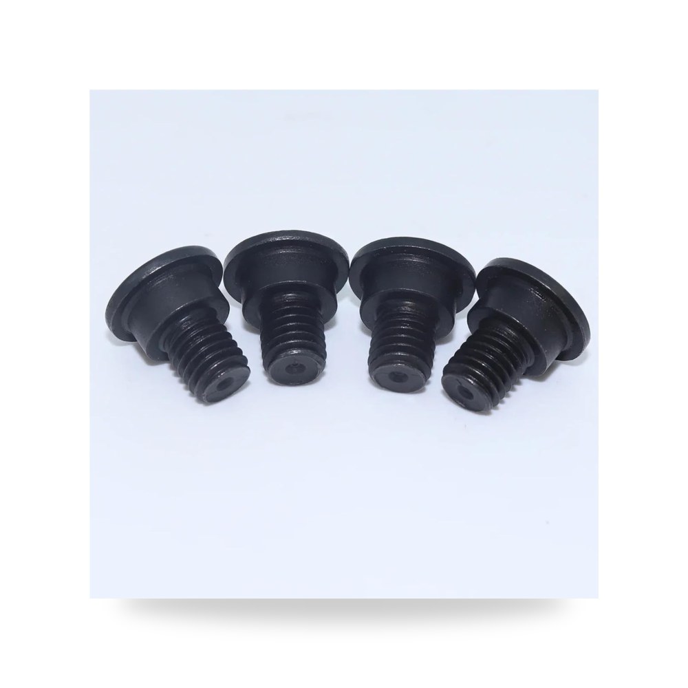 طقم مسامير وصواميل تثبيت جنوط وعجلات السيارات 4 pcs