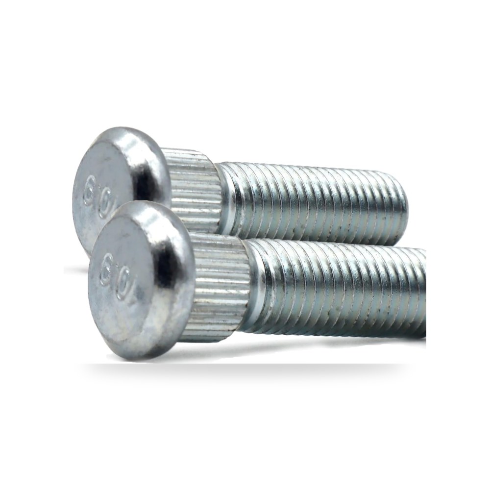 طقم مسامير وصواميل تثبيت جنوط وعجلات السيارات 2 pcs