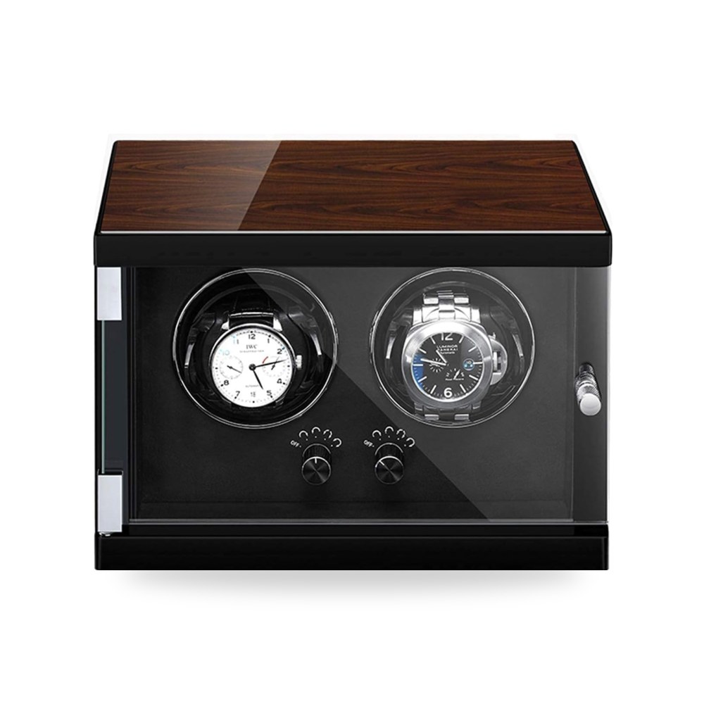 تي ام صندوق وجهاز تدوير وحفظ الساعات الأوتوماتيكية الفاخرة (Watch Winder)