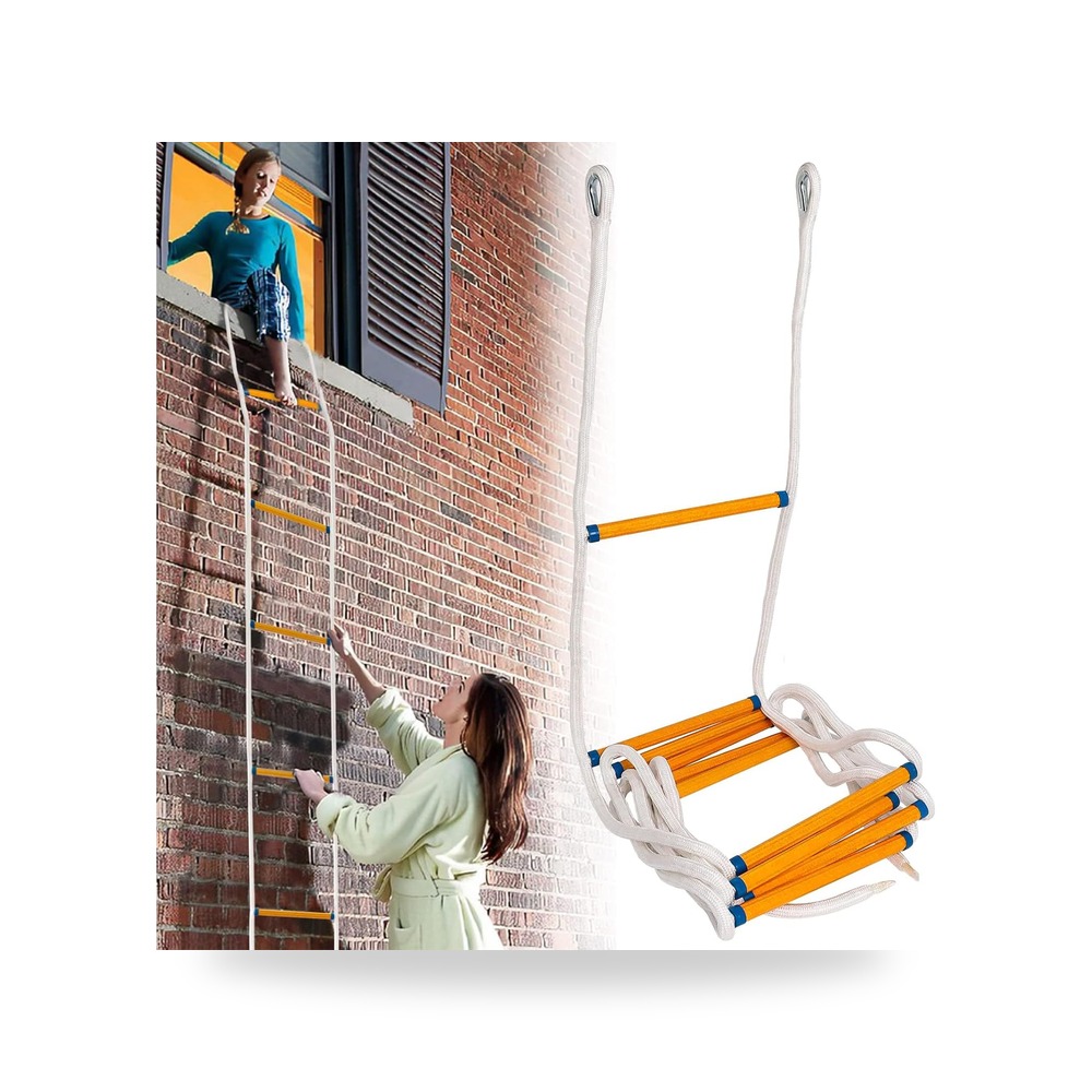 سلم الهروب من الحرائق، سلالم الهروب في حالات الطوارئ بطول موديل Anti-Slip