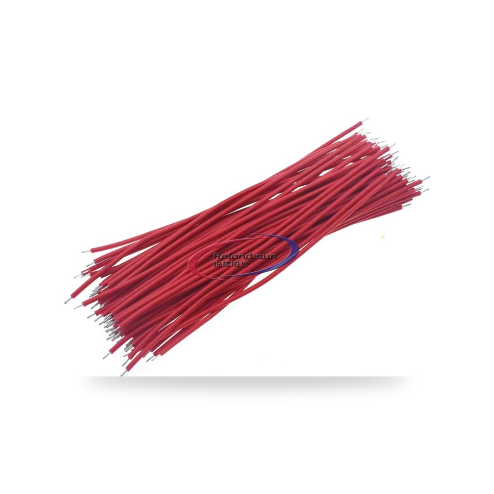 ريلاند صن 100 قطعة 24AWG 10 سم مطلي بالقصدير لوحة الدوائر موديل 1007-24AWG (كود: 712964)