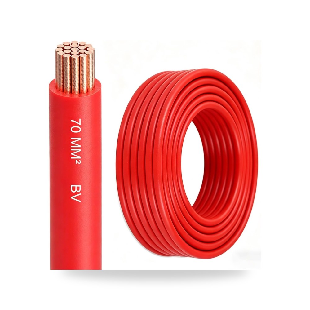 سلك كهربائي نحاس أحمر 0AWG