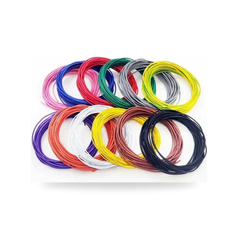 سلك كهربائي نحاس 30AWG موديل UL1007