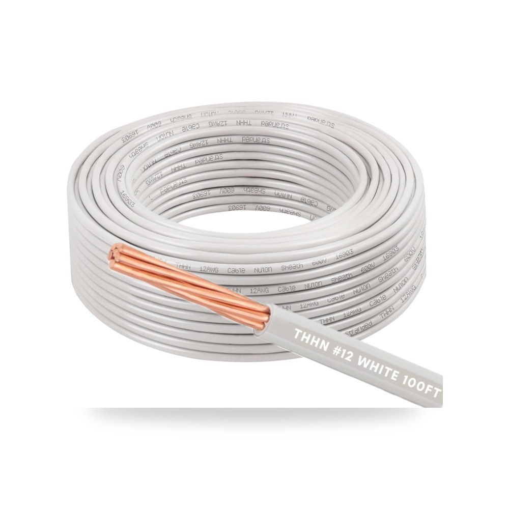 سلك كهربائي نحاس أبيض 12AWG