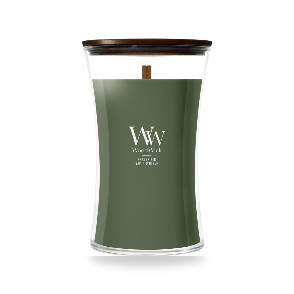 شمعة معطرة برائحة فريزر فير 93175E مقاس واحد 5038581054674 وود ويك