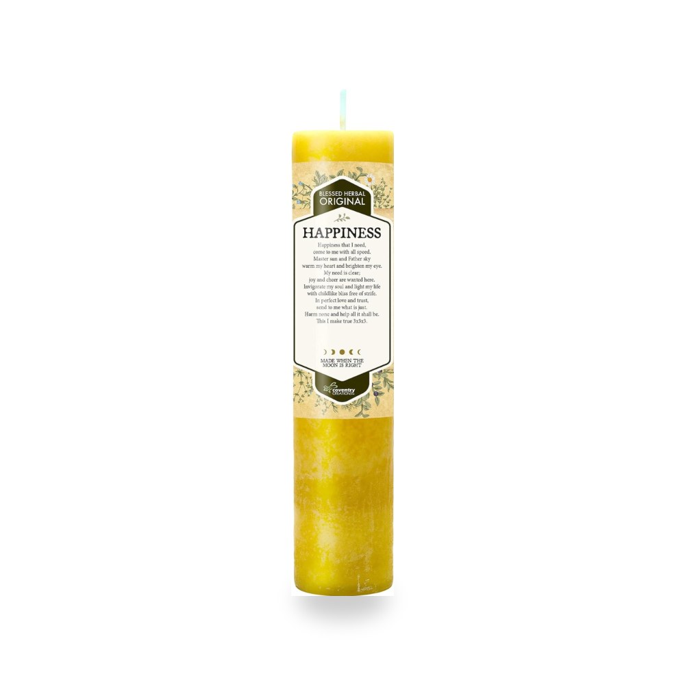شمعة السعادة من Blessed Herbal