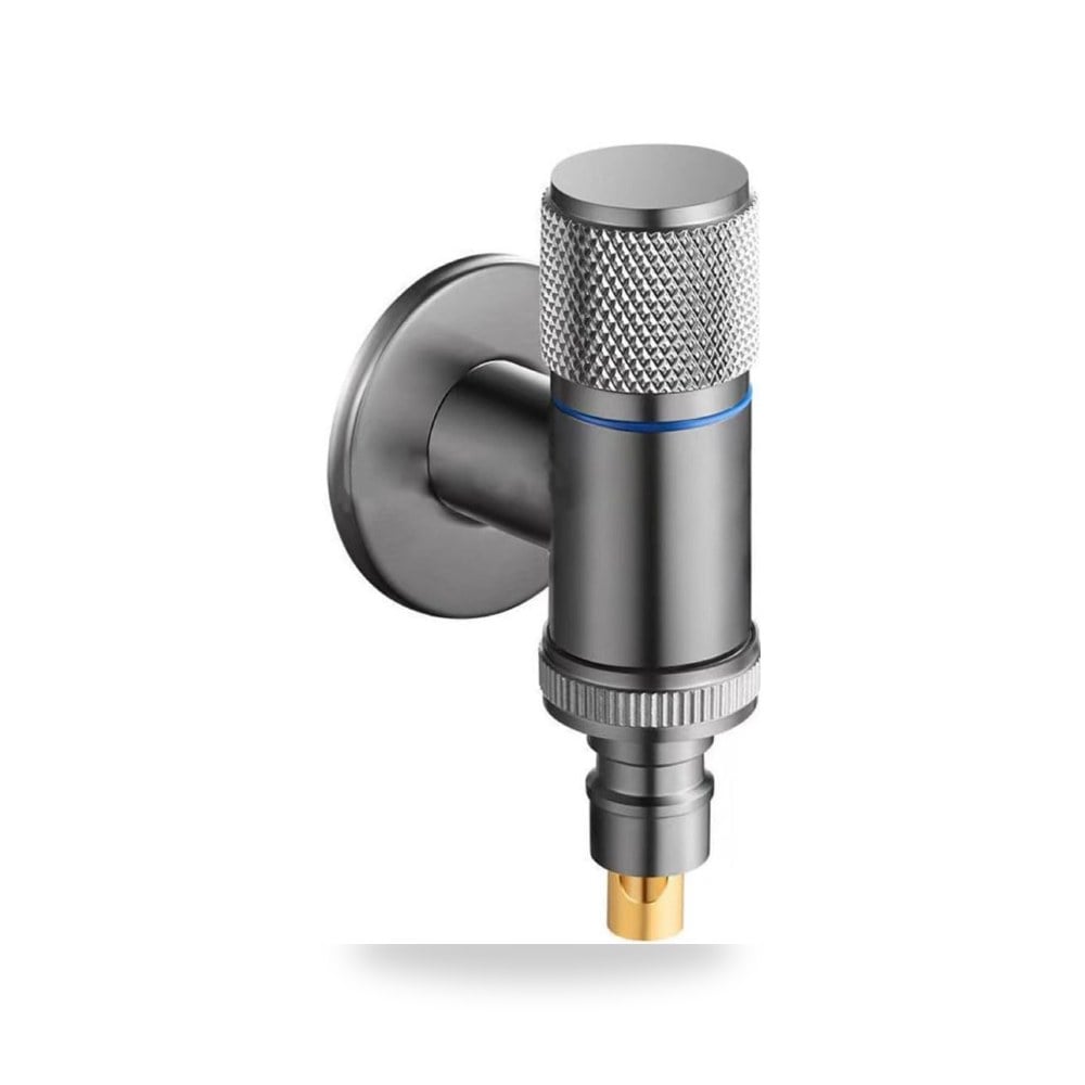 صمام إيقاف زاوية صنبور غسالة من الستانلس ستيل بثمانية