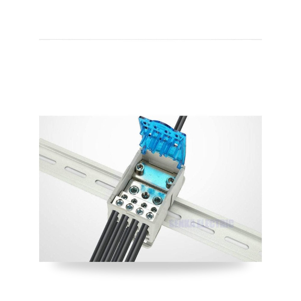 500A Din Rail 1 بوصة كتلة طرفية متعددة المخرجات لصندوق موديل UKK500A