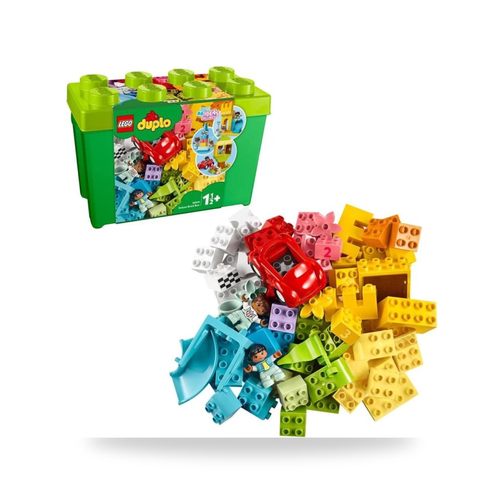 ليغو DUPLO صندوق المكعبات الفاخر 10914 | لعبة تعليمية