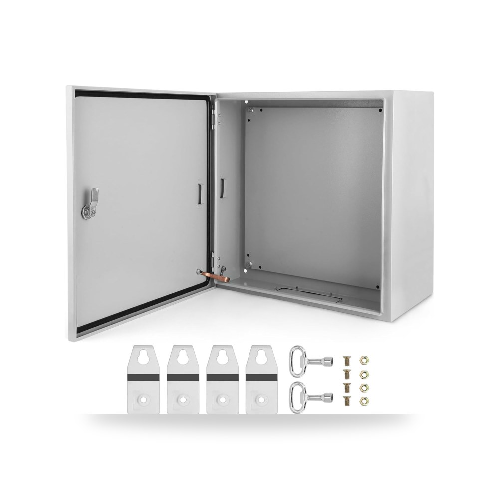 صندوق كهربائي من الستيل نيما 4X مقاس 16×16×8، مقاوم للماء موديل IP66