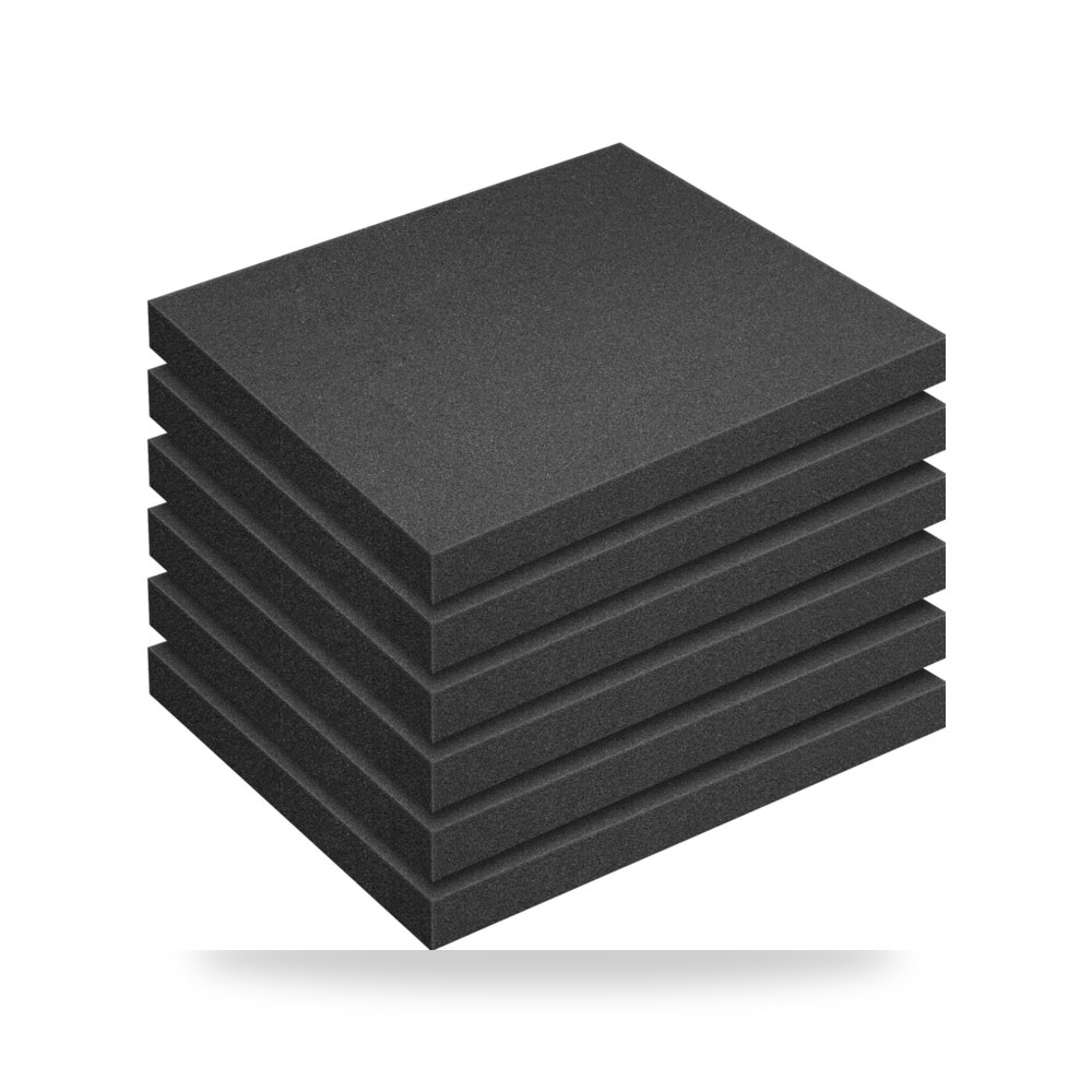 اوراق فوم البولي يوريثين مقاس 16 × 12 × 1 انش من (6 قطعة)