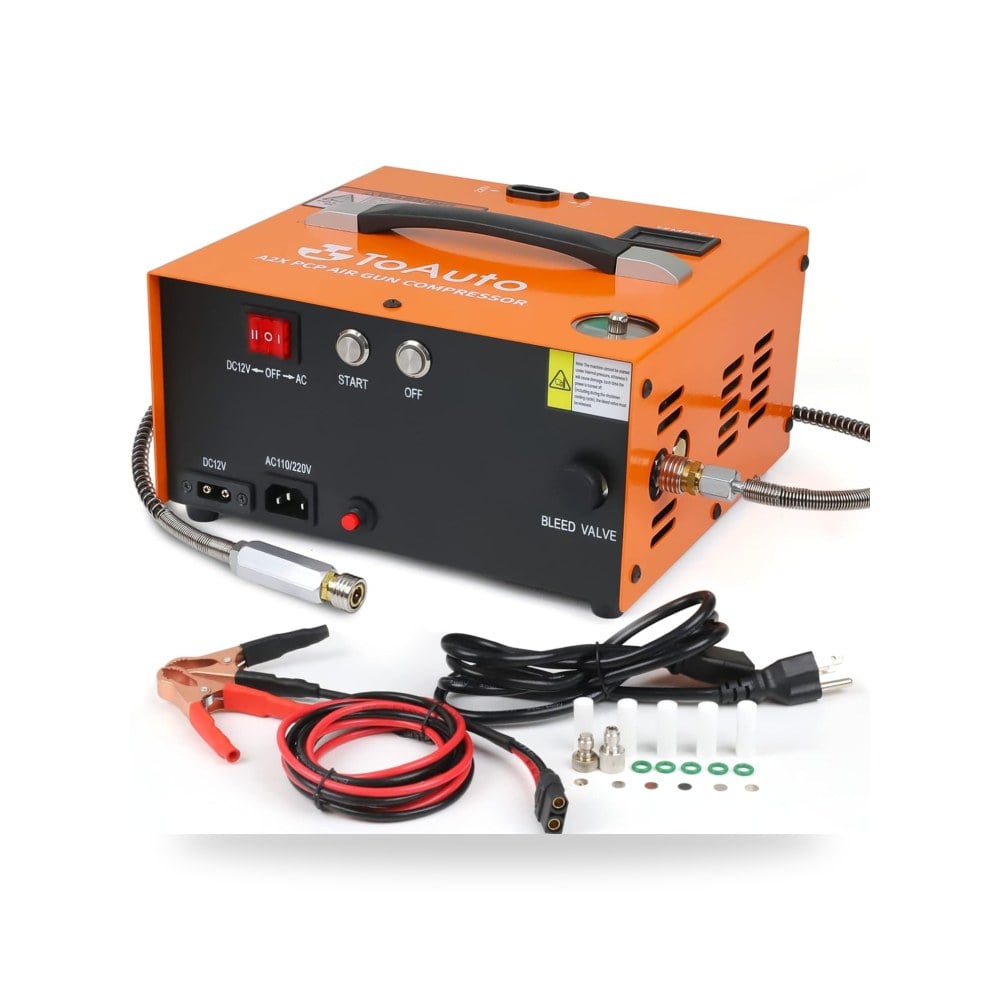 ضاغط هواء A2X زر تشغيل وإيقاف تلقائي 4500Psi - 30Mpa، خالي من فاست تو باي