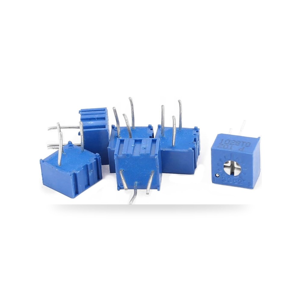 ايكسيت 6 قطع (المقاوم) 3362P-201 1K اوم مربع (86ry532qf579)