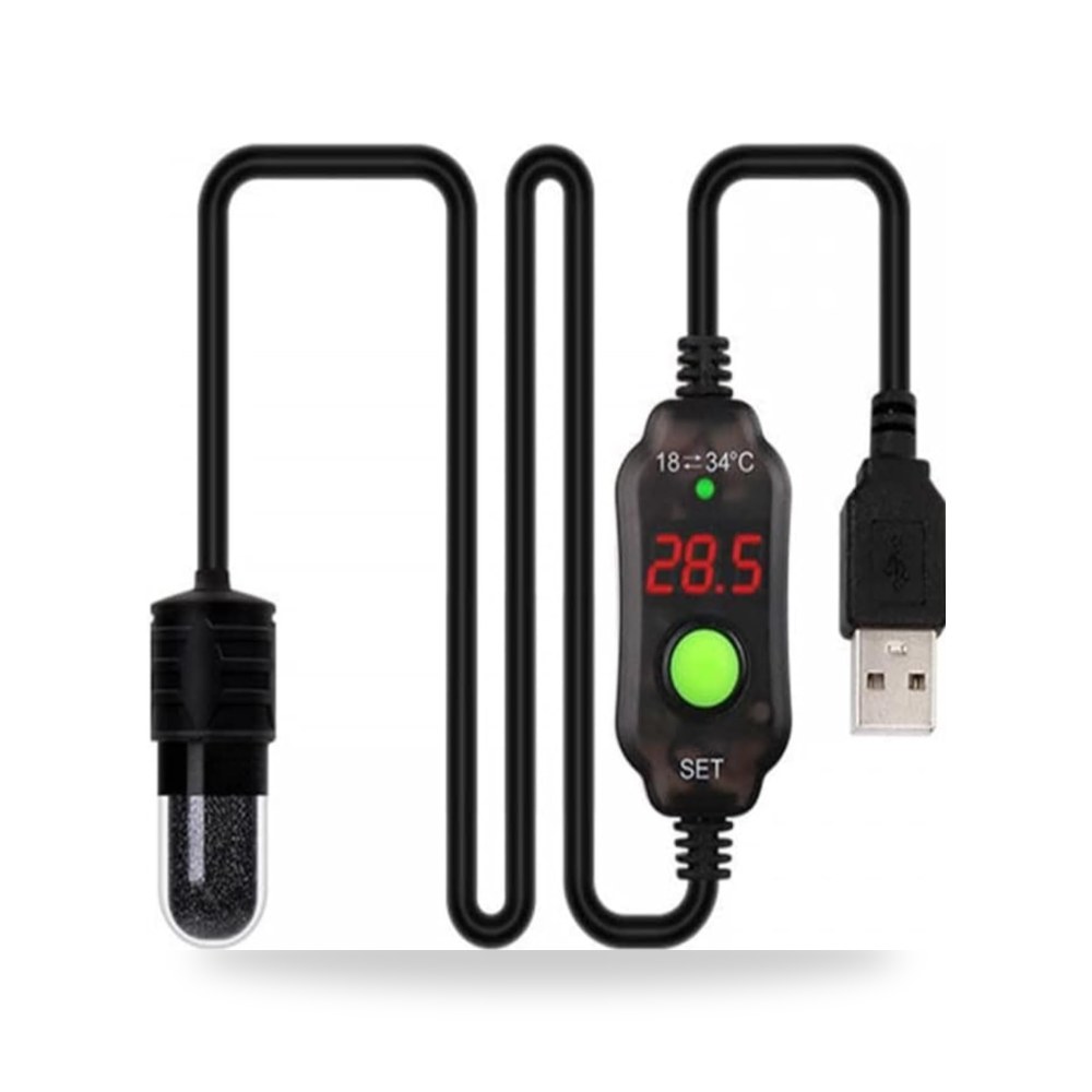 قضيب تسخين USB للتحكم في درجة الحرارة قابل للتعديل وعرض