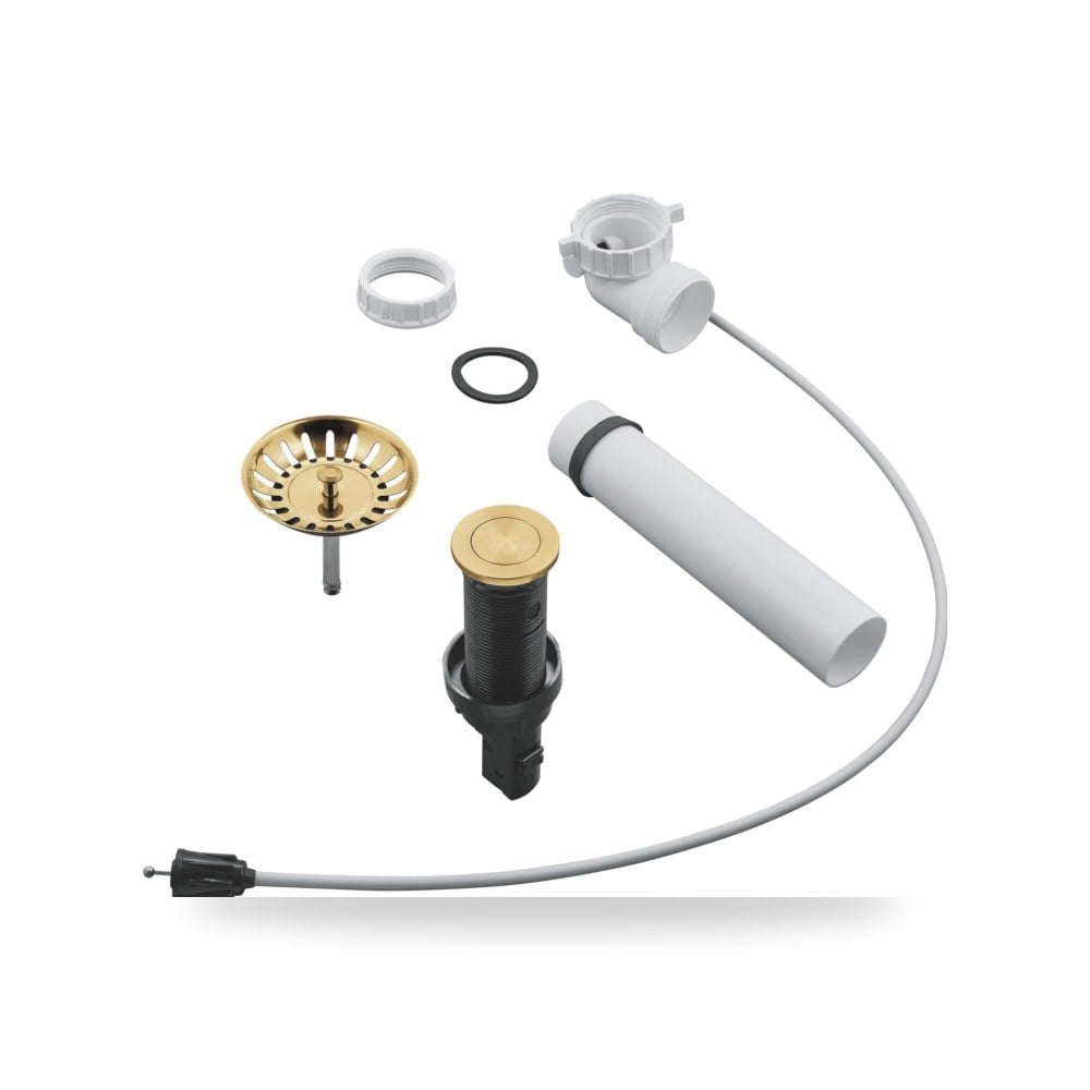 قطع الصنبور ذهبي 40986GN0 GROHE موديل Pop-Up
