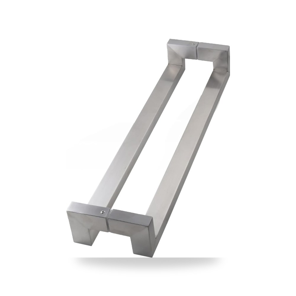 طقم رافعة ومقبض باب معماري متطور مع قفل أمان ومفتاح - كود Push-Pull