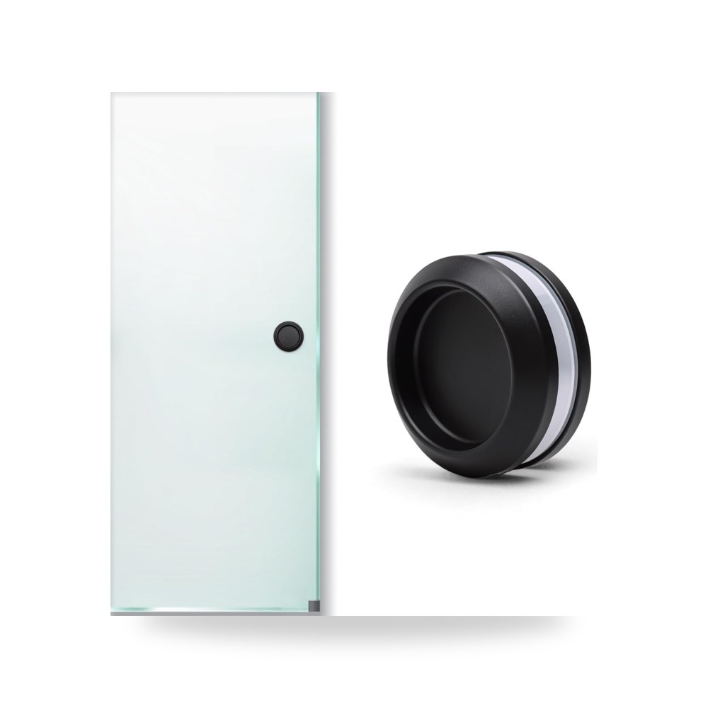 خزانة ديكورية صلب أسود 68mm