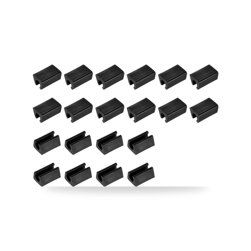 قنوات محاذاة بيج طقم 24 قطع موديل U Shaped موديل U-Shaped (كود: 753434)