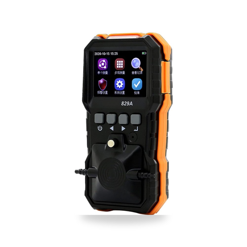 جهاز كاشف الغاز 4 × 1، قابل للاحتراق، سام، موديل VC829A