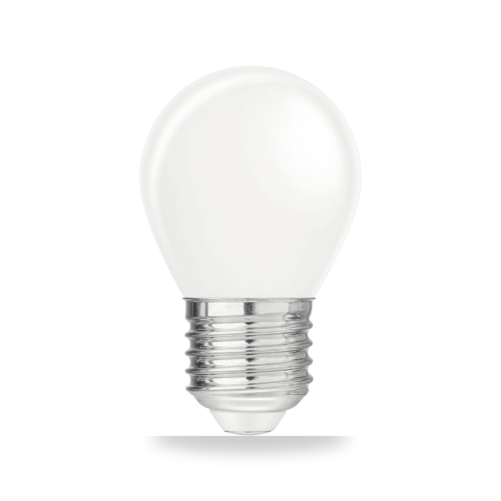 مصباح اضاءة LED اوبال صغير P45 4 واط 470 لومن بقاعدة E27 3000 كلفن