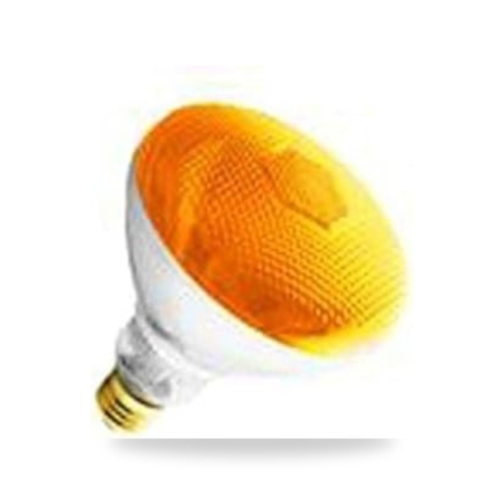 (6 عبوات) 100BR38 - AMBER - 100 واط BR38 لمبة ضوء كاشفة دامار