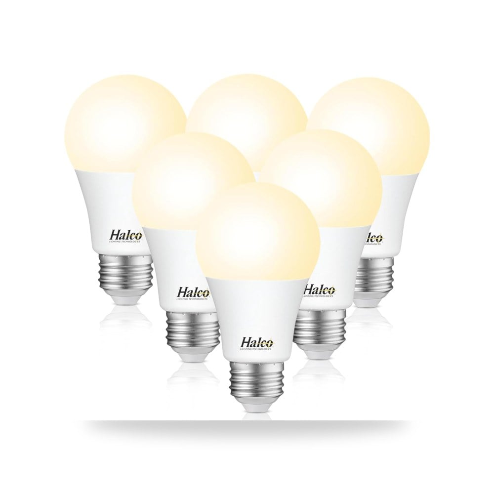 اضاءة ايكو A19FR9 - 830 - ECO - LED - 6 من بروليد، 9 واط (6 قطعة)