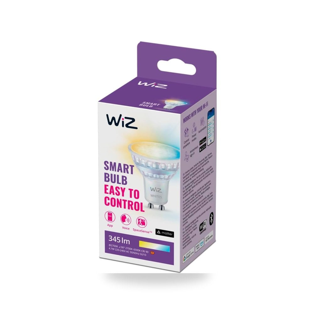 Signify ويز وايت GU10 قابل للتعديل 60 واط