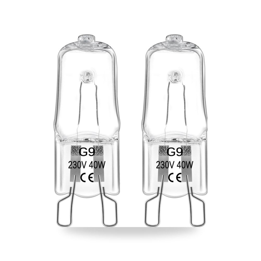 Halogen G9 40W 230V أبيض دافئ