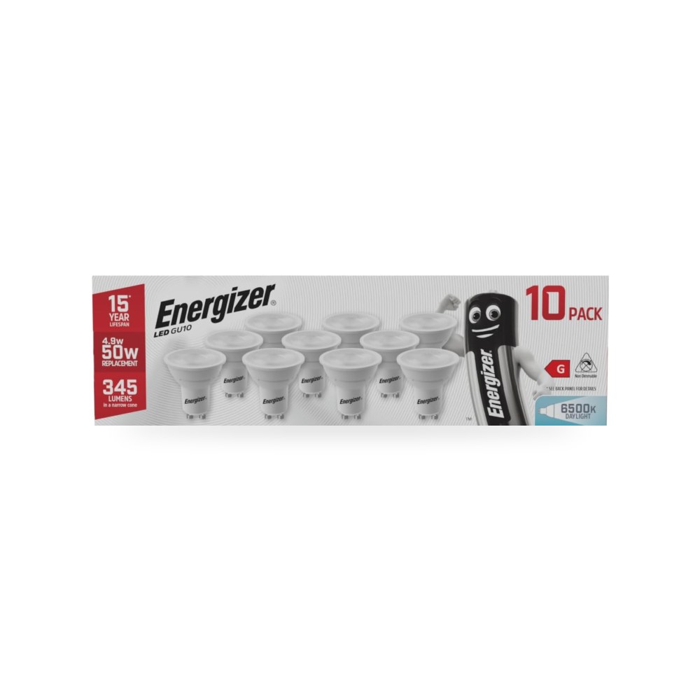 انرجايزر GU10 6500K (10)، HGSENERGU106500K