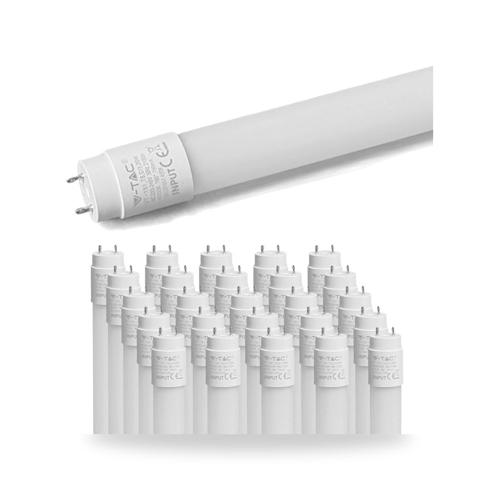 مجموعة انابيب LED T8 من زون، 150 سم، 24 واط، 3000 لومن، ضوء